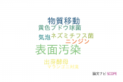 【論文データ】surface contamination（表面汚染）の国内研究動向まとめ
