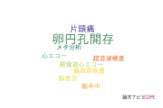 【論文データ】patent foramen ovale（卵円孔開存）の国内研究動向まとめ