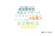 【論文データ】grid-connected inverterの国内研究動向まとめ