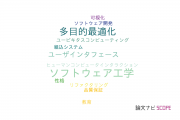 【論文データ】software engineering（ソフトウェア工学）の国内研究動向まとめ