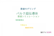 【論文データ】bulk superconductor（バルク超伝導体）の国内研究動向まとめ