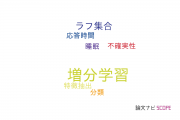 【論文データ】incremental learning（増分学習）の国内研究動向まとめ