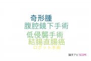 【論文データ】needlescopic surgeryの国内研究動向まとめ