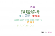【論文データ】on site analysis（現場解析）の国内研究動向まとめ