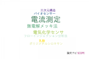 【論文データ】amperometry（電流測定）の国内研究動向まとめ