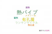 【論文データ】heat pipe（熱パイプ）の国内研究動向まとめ