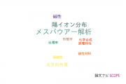 【論文データ】Mossbauer analysis（メスバウアー解析）の国内研究動向まとめ