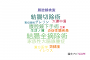 【論文データ】colectomy（結腸切除術）の国内研究動向まとめ