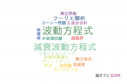 【論文データ】wave equation（波動方程式）の国内研究動向まとめ