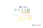 【論文データ】renormalization（繰り込み）の国内研究動向まとめ