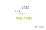 【論文データ】seismicity（地震活動度）の国内研究動向まとめ